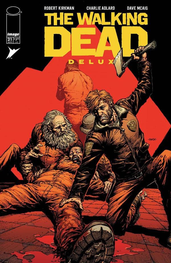 The Walking Dead Deluxe #21 cover