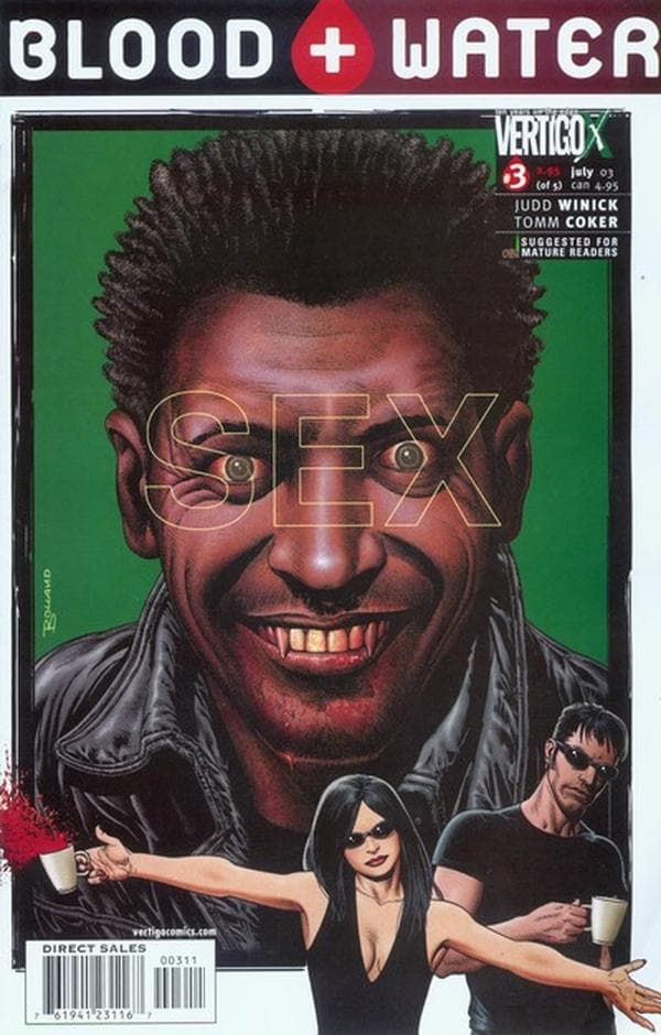 Blood and Water #3 cover