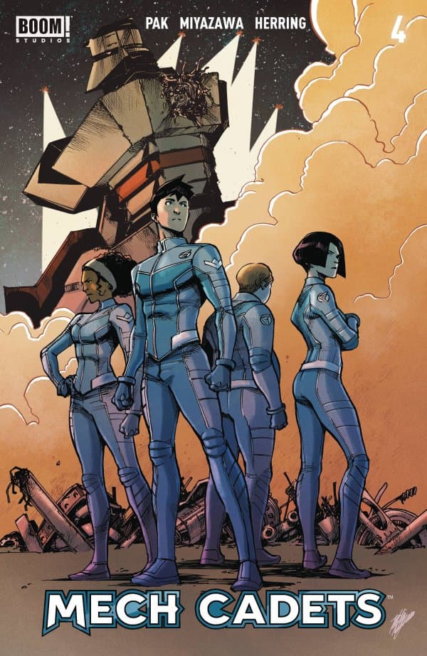Mech Cadets #4 cover