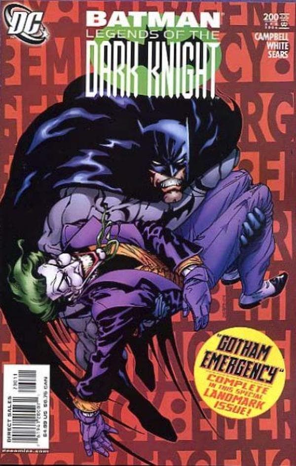 Batman: Legends of the Dark Knight #200 cover