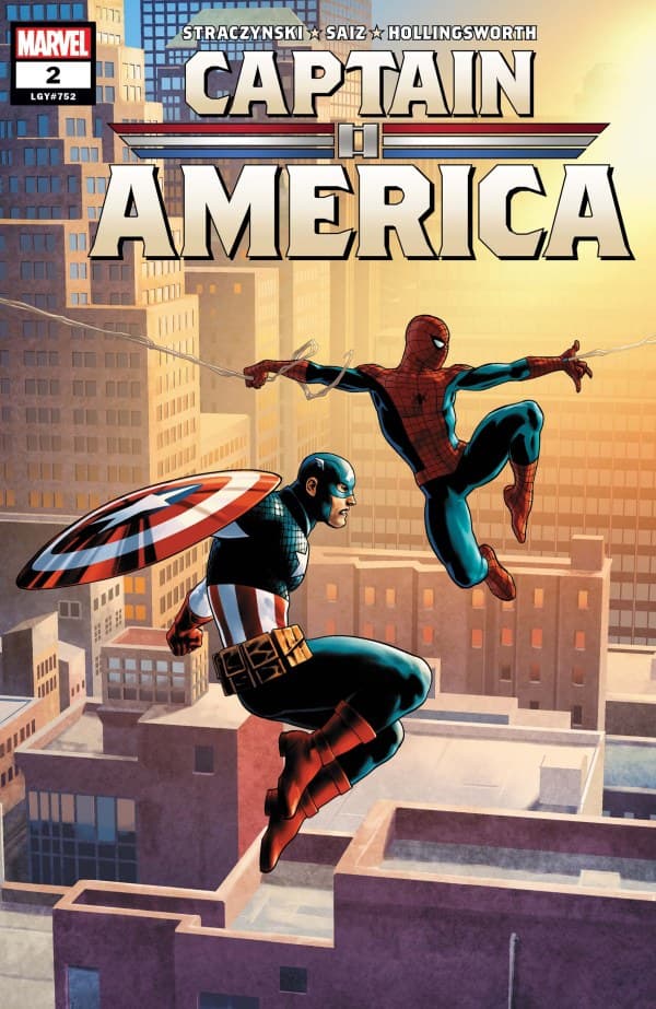 Captain America #2 cover