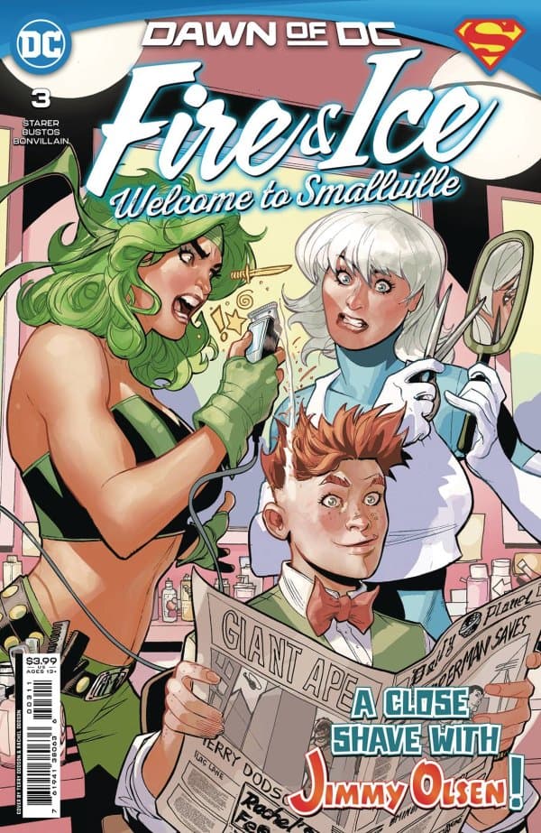 Fire & Ice: Welcome to Smallville #3 cover