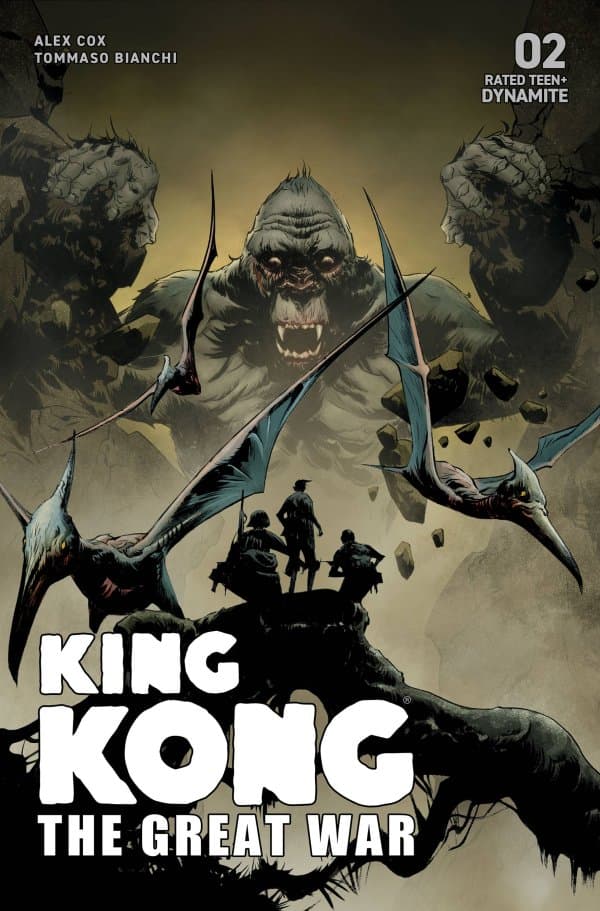 Kong: The Great War #2 cover