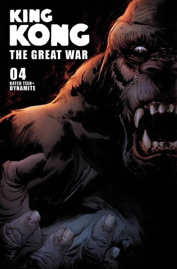 Kong: The Great War #4 cover