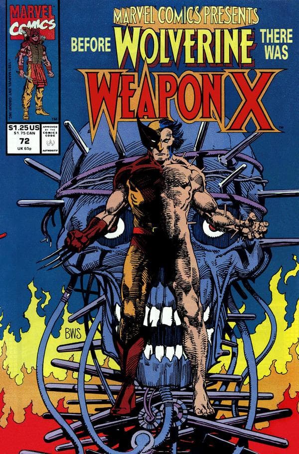 Marvel Comics Presents #72 cover