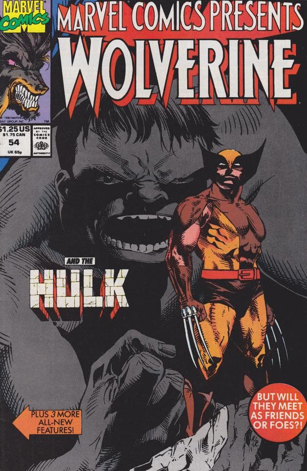 Marvel Comics Presents #54 cover