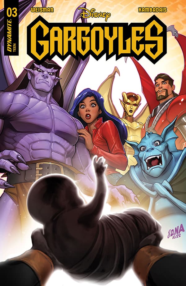 Gargoyles #3 cover