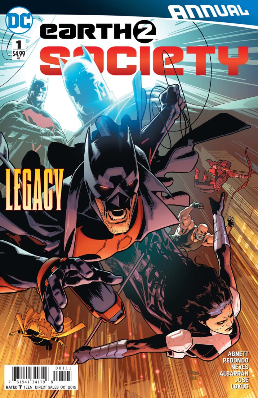 Earth 2: Society Annual #1 cover