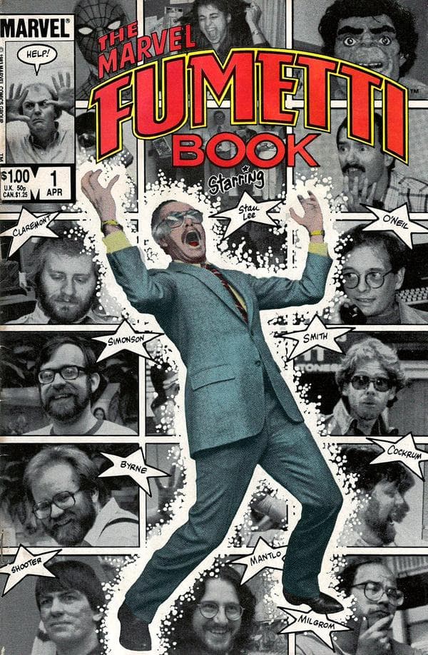 The Marvel Fumetti Book #1 cover