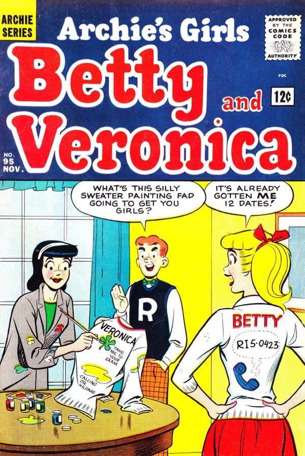 Archie's Girls Betty and Veronica #95
