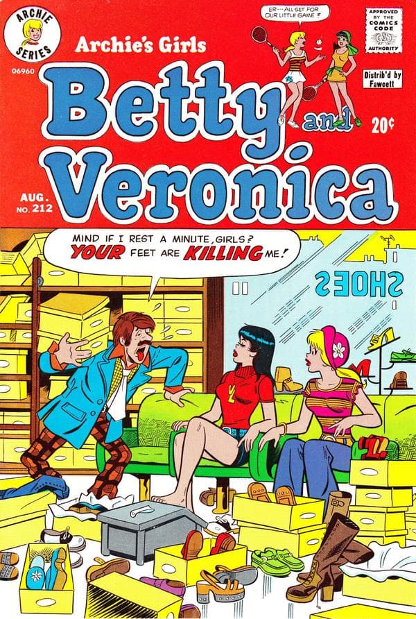 Archie's Girls Betty and Veronica #212