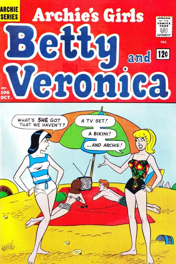 Archie's Girls Betty and Veronica #106