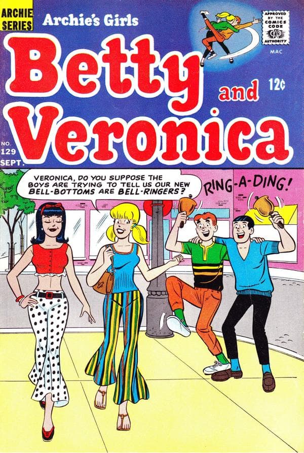 Archie's Girls Betty and Veronica #129