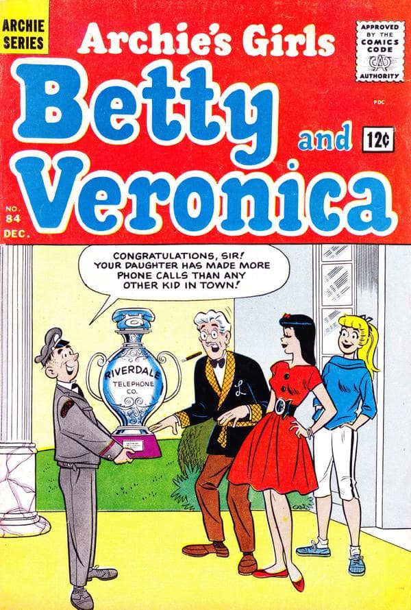 Archie's Girls Betty and Veronica #84