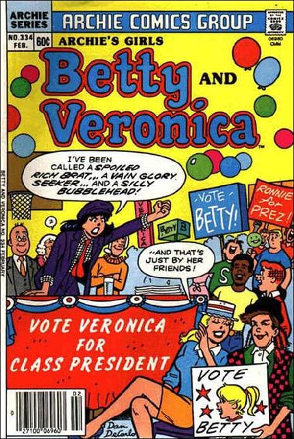 Archie's Girls Betty and Veronica #334