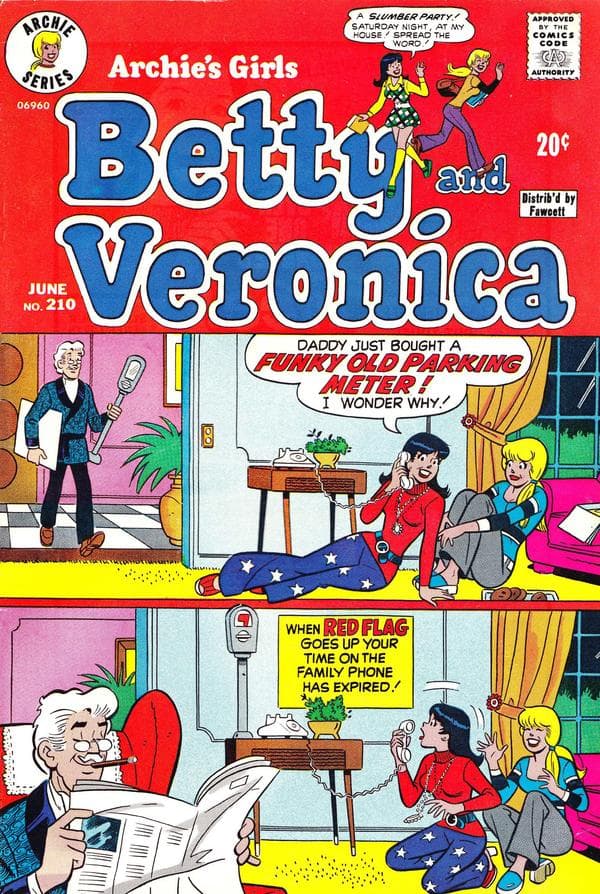 Archie's Girls Betty and Veronica #210