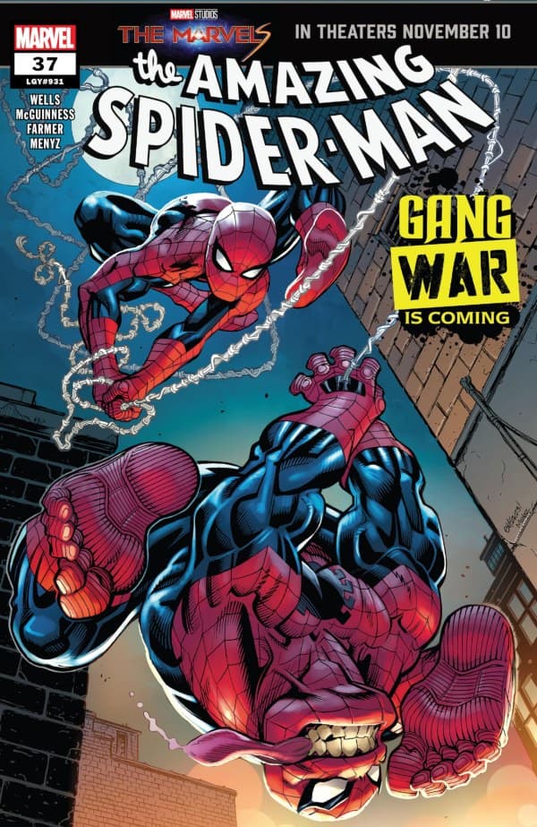 The Amazing Spider-Man #37 cover