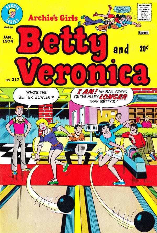 Archie's Girls Betty and Veronica #217