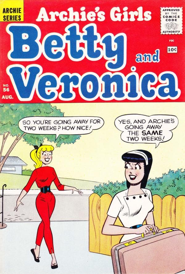 Archie's Girls Betty and Veronica #56