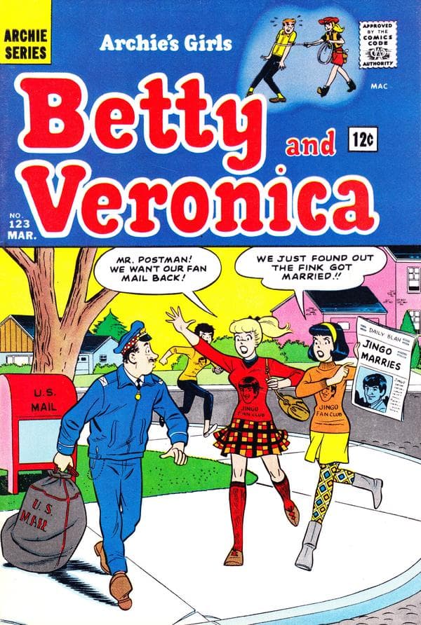 Archie's Girls Betty and Veronica #123