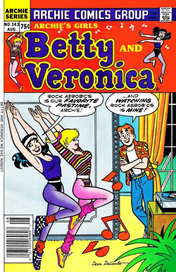 Archie's Girls Betty and Veronica #343