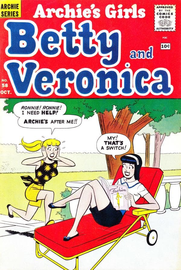 Archie's Girls Betty and Veronica #58