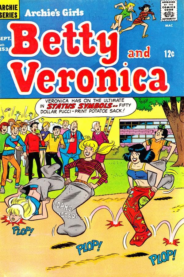 Archie's Girls Betty and Veronica #153