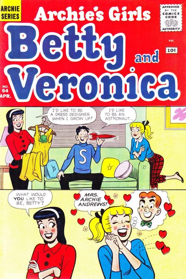 Archie's Girls Betty and Veronica #64