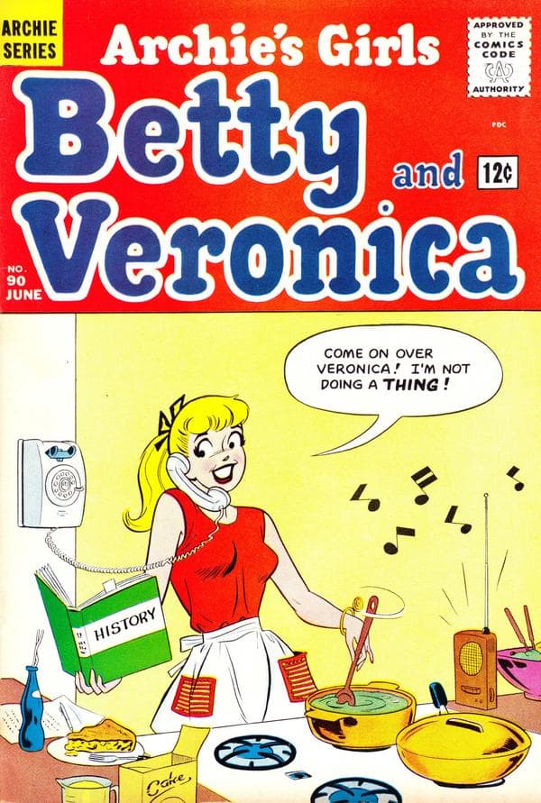 Archie's Girls Betty and Veronica #90