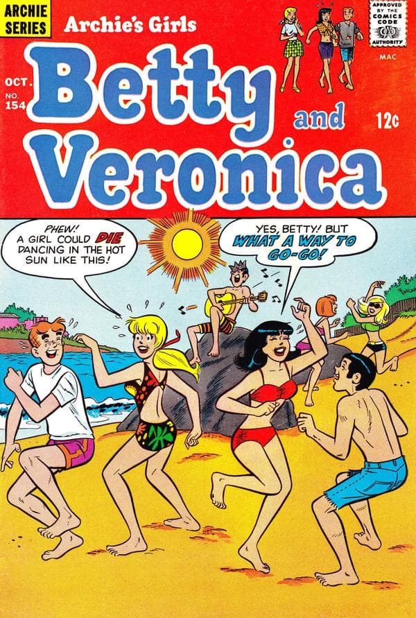 Archie's Girls Betty and Veronica #154