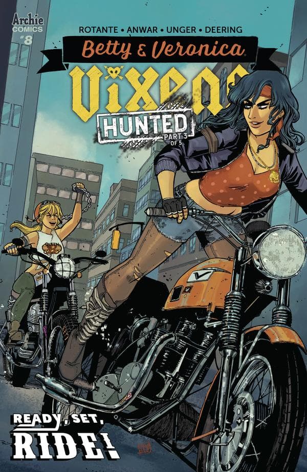Betty & Veronica: Vixens #8 cover