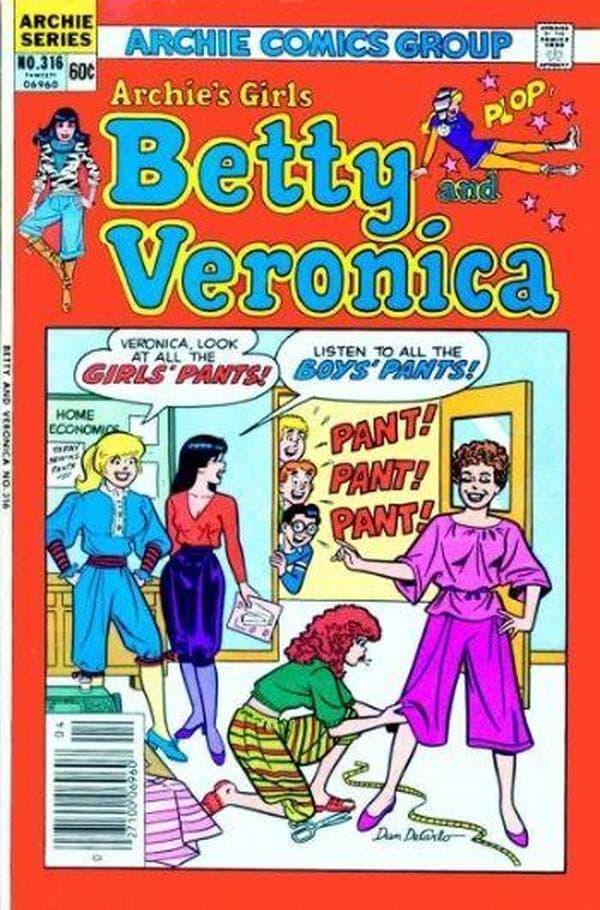 Archie's Girls Betty and Veronica #316