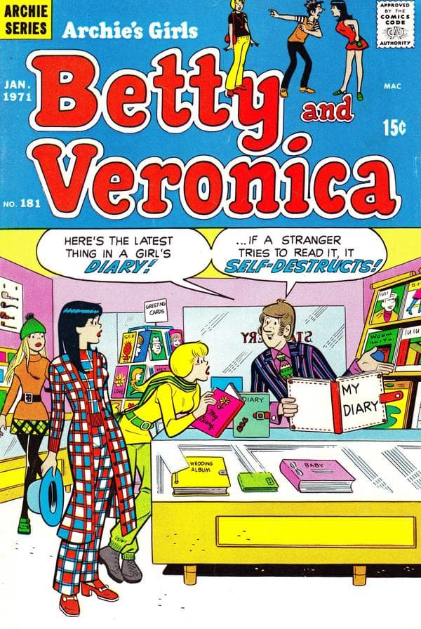 Archie's Girls Betty and Veronica #181