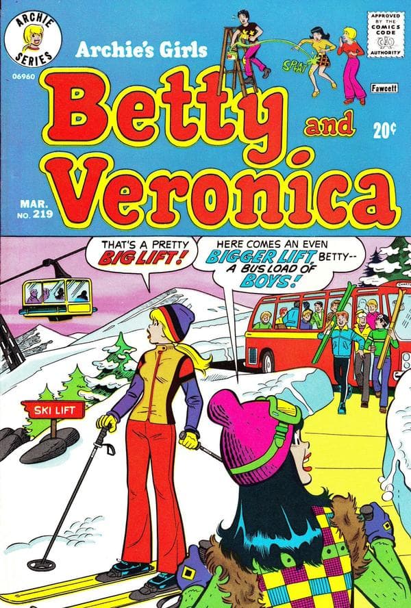 Archie's Girls Betty and Veronica #219