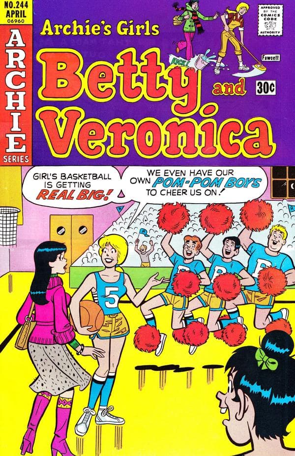 Archie's Girls Betty and Veronica #244