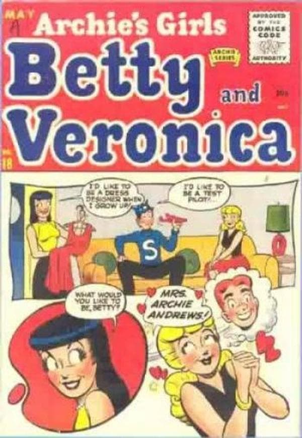 Archie's Girls Betty and Veronica #18