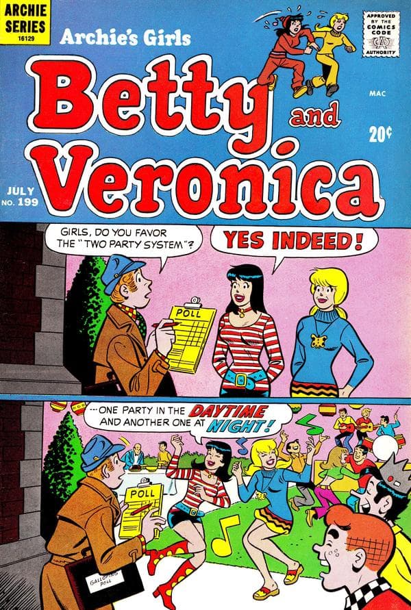 Archie's Girls Betty and Veronica #199