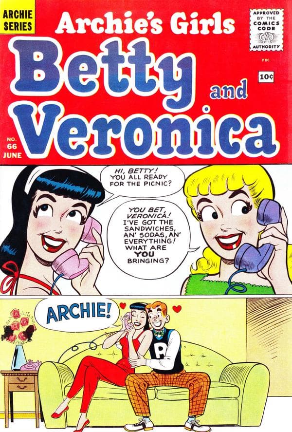 Archie's Girls Betty and Veronica #66
