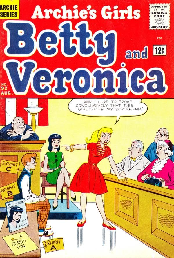 Archie's Girls Betty and Veronica #92