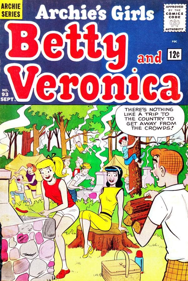 Archie's Girls Betty and Veronica #93