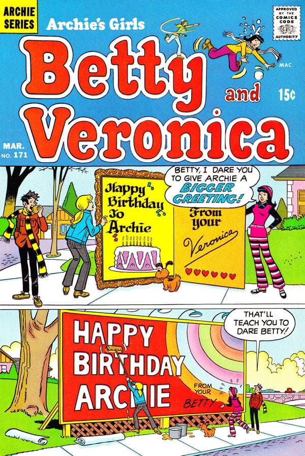 Archie's Girls Betty and Veronica #171