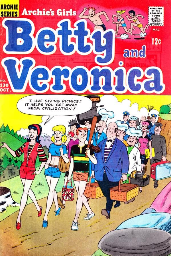 Archie's Girls Betty and Veronica #130
