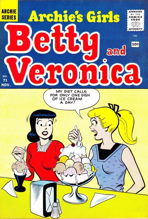 Archie's Girls Betty and Veronica #71