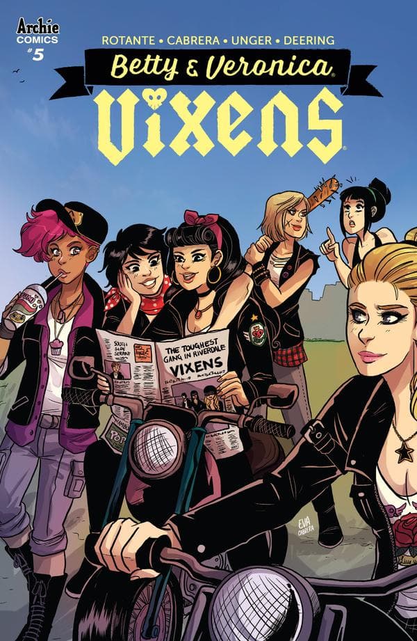 Betty & Veronica: Vixens #5 cover