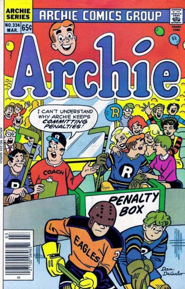 Archie #334 cover
