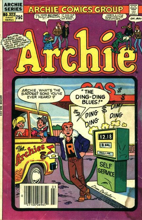 Archie #322 cover