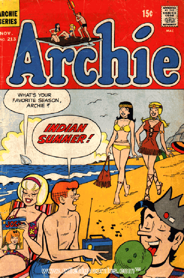 Archie #213 cover