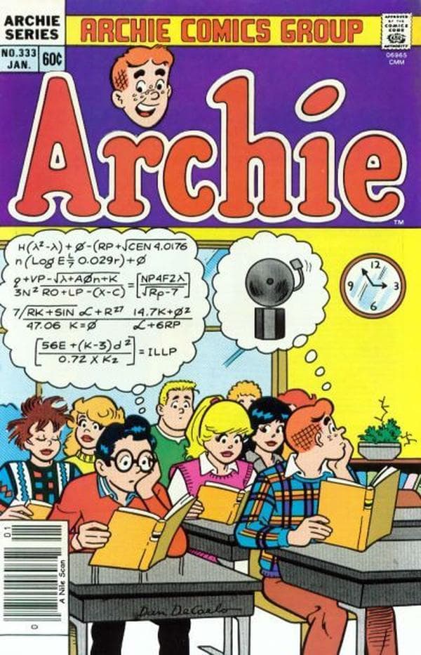 Archie #333 cover