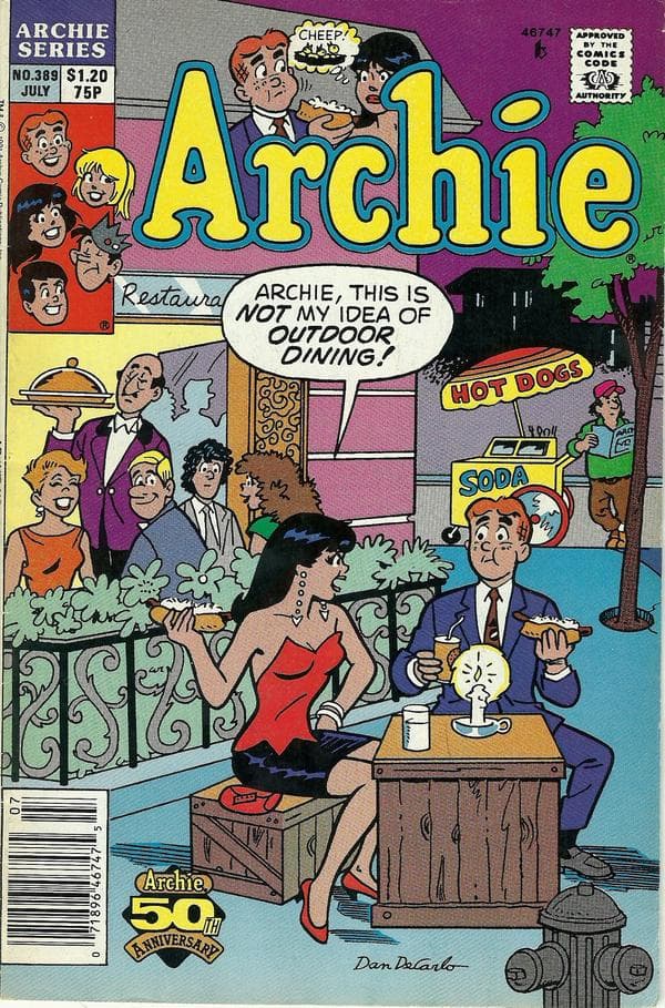 Archie #389 cover