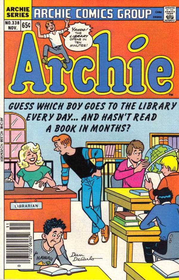 Archie #338 cover